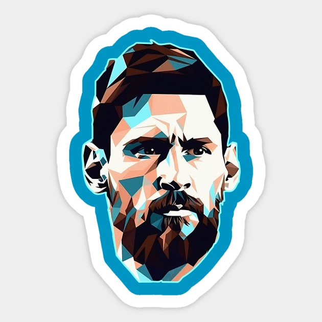 Messi is a football legend Sticker by KOTYA